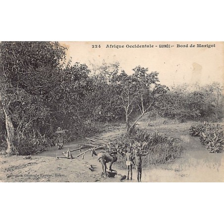 Rare collectable postcards of Guinea (Conakry). Vintage Postcards of Guinea (Conakry)