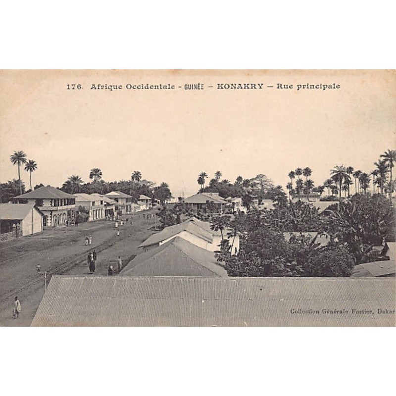 Rare collectable postcards of Guinea (Conakry). Vintage Postcards of Guinea (Conakry)