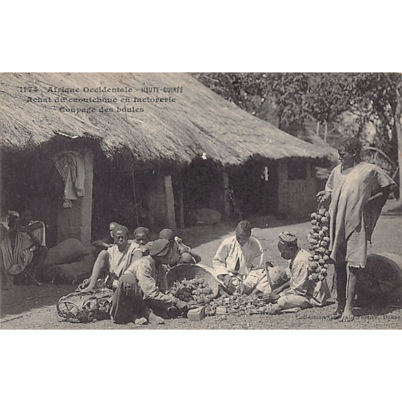 Rare collectable postcards of Guinea (Conakry). Vintage Postcards of Guinea (Conakry)