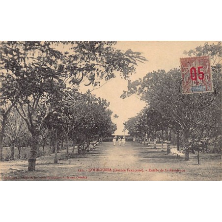 Rare collectable postcards of Guinea (Conakry). Vintage Postcards of Guinea (Conakry)