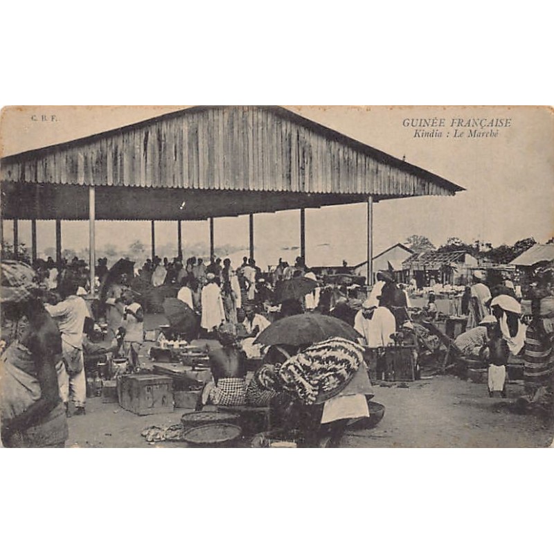 Rare collectable postcards of Guinea (Conakry). Vintage Postcards of Guinea (Conakry)