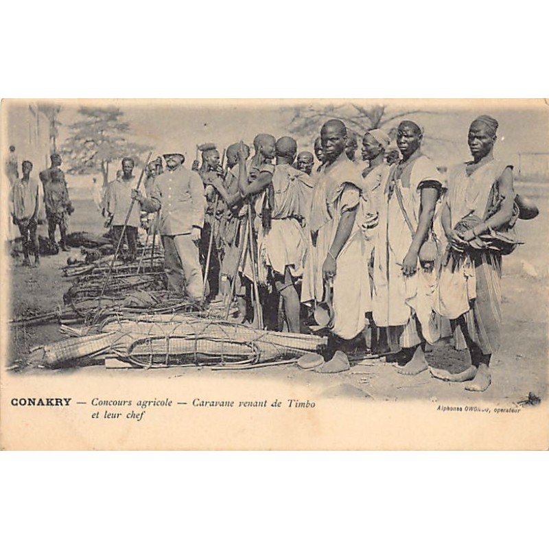 Rare collectable postcards of Guinea (Conakry). Vintage Postcards of Guinea (Conakry)