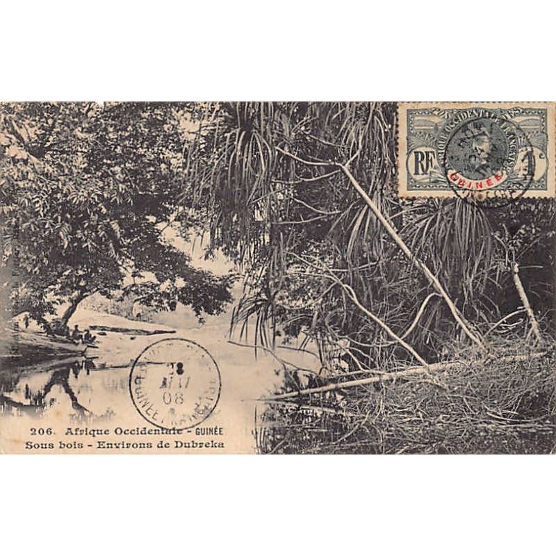 Rare collectable postcards of Guinea (Conakry). Vintage Postcards of Guinea (Conakry)