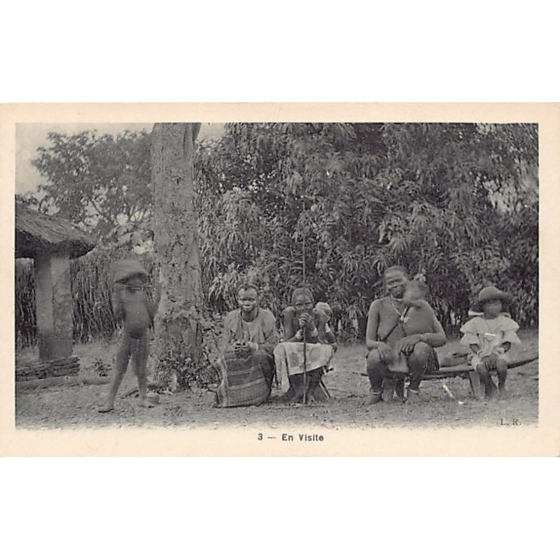Rare collectable postcards of Central African Republic. Vintage Postcards of Central African Republic