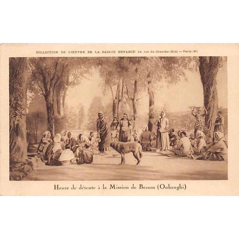 Rare collectable postcards of Central African Republic. Vintage Postcards of Central African Republic