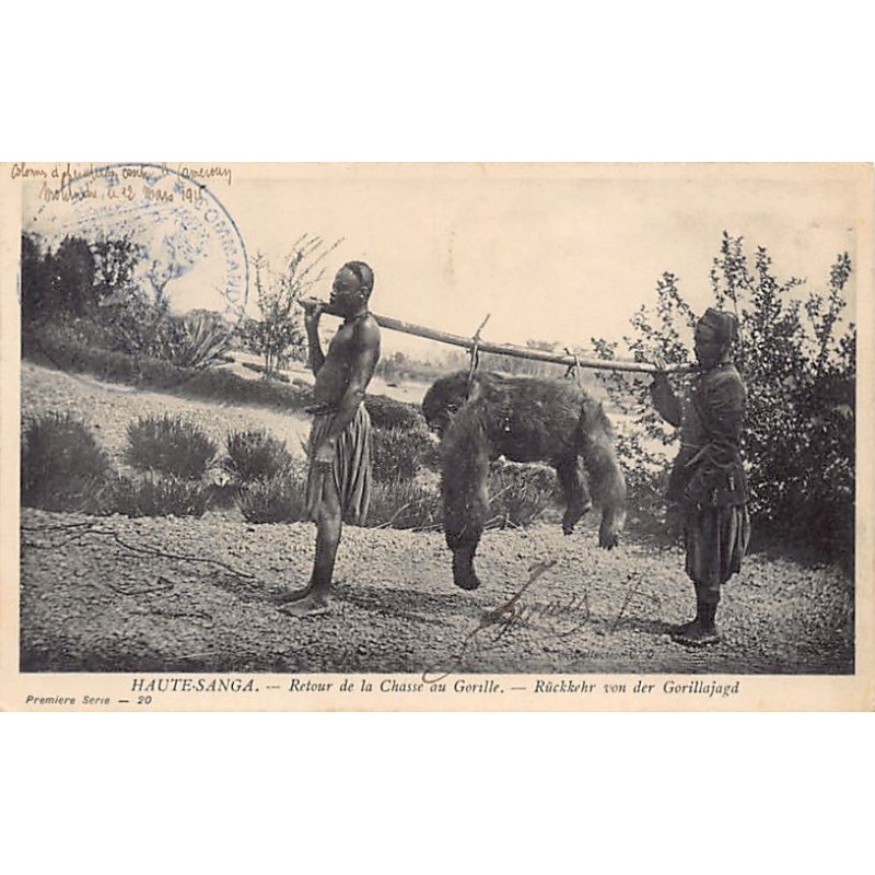 Rare collectable postcards of Central African Republic. Vintage Postcards of Central African Republic