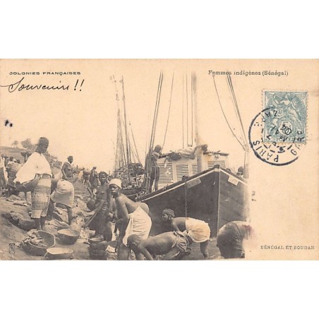 Rare collectable postcards of Senegal. Vintage Postcards of Senegal