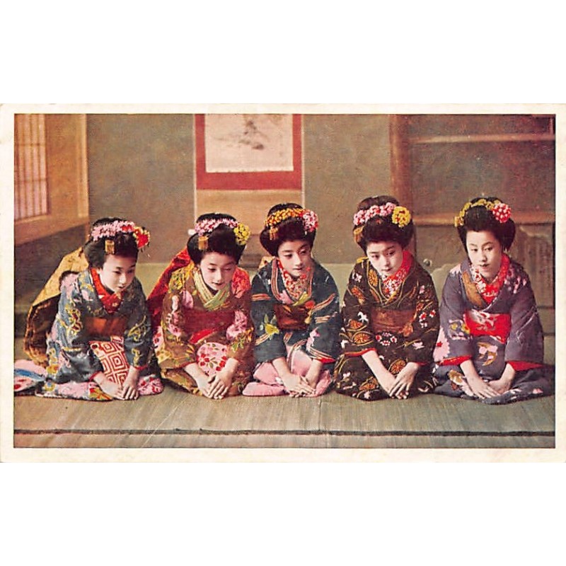 Rare collectable postcards of Japan. Vintage Postcards of Japan