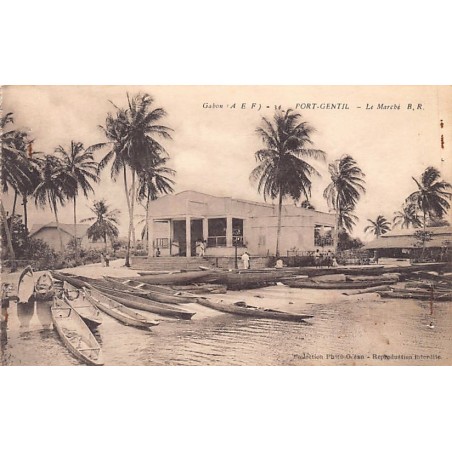 Rare collectable postcards of GABON. Vintage Postcards of GABON