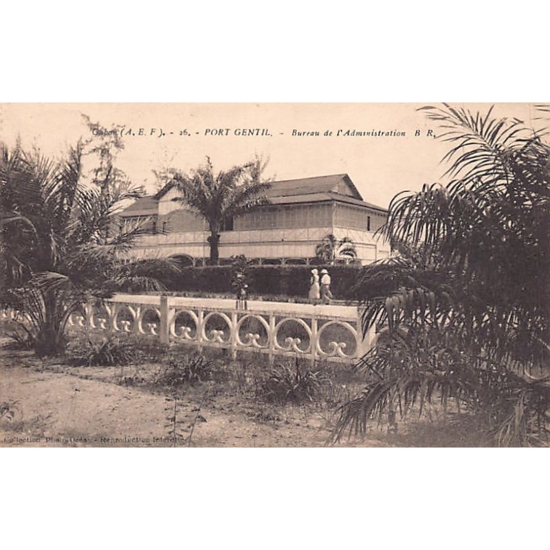 Rare collectable postcards of GABON. Vintage Postcards of GABON