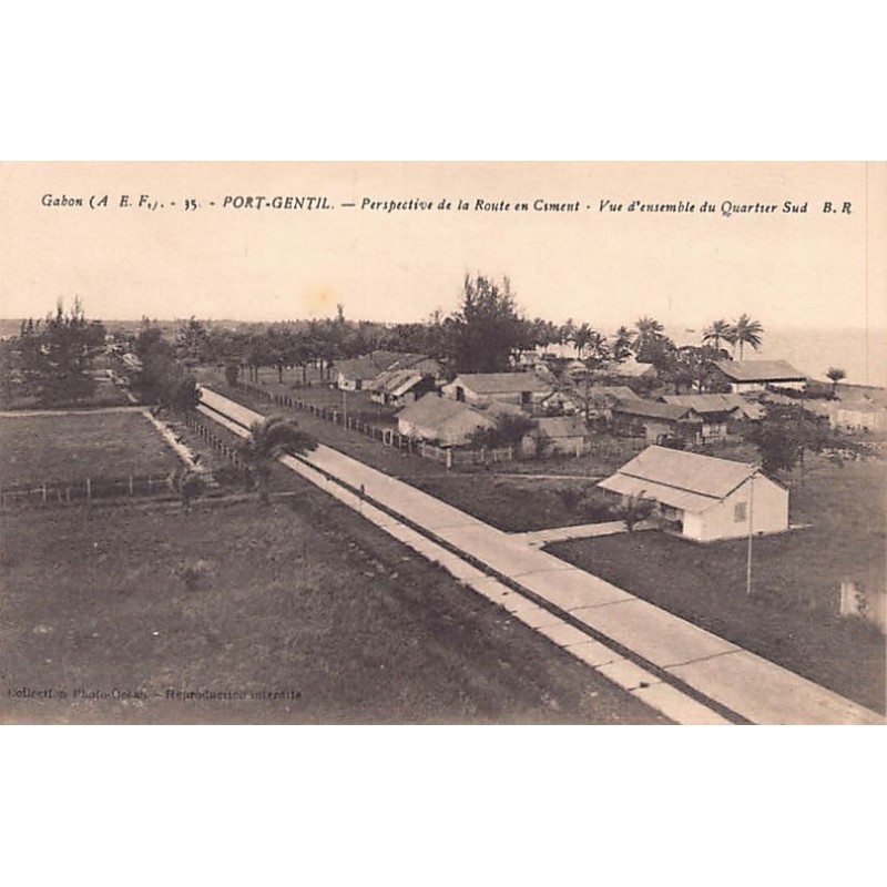 Rare collectable postcards of GABON. Vintage Postcards of GABON