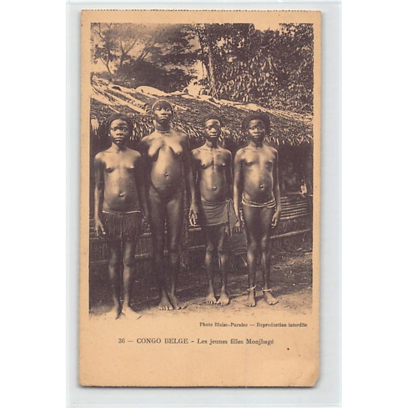 Rare collectable postcards of ETHNIC NUDE. Vintage Postcards of ETHNIC NUDE