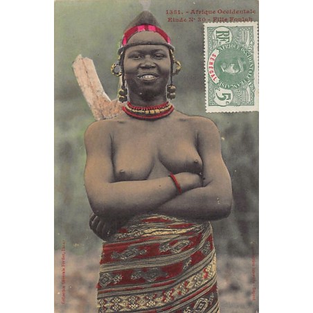 Rare collectable postcards of ETHNIC NUDE. Vintage Postcards of ETHNIC NUDE