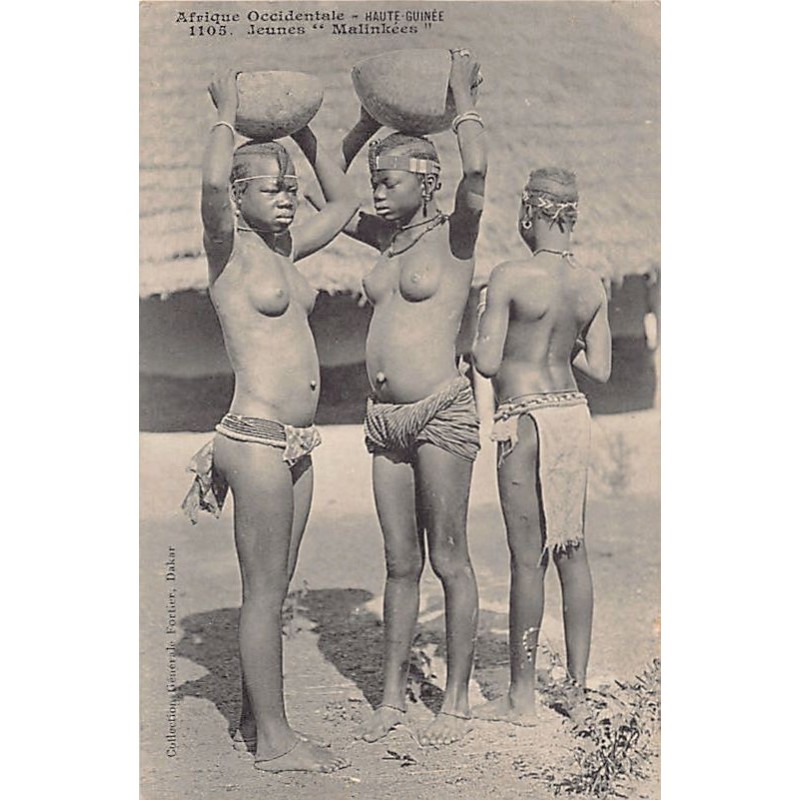 Rare collectable postcards of ETHNIC NUDE. Vintage Postcards of ETHNIC NUDE