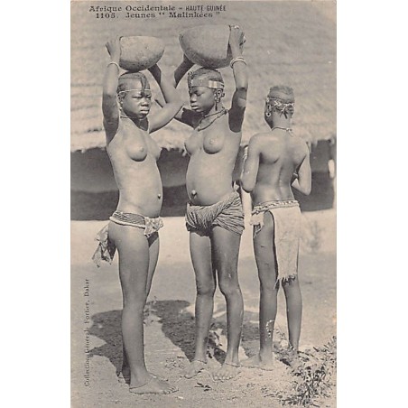 Rare collectable postcards of ETHNIC NUDE. Vintage Postcards of ETHNIC NUDE