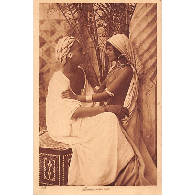 Rare collectable postcards of ETHNIC NUDE. Vintage Postcards of ETHNIC NUDE