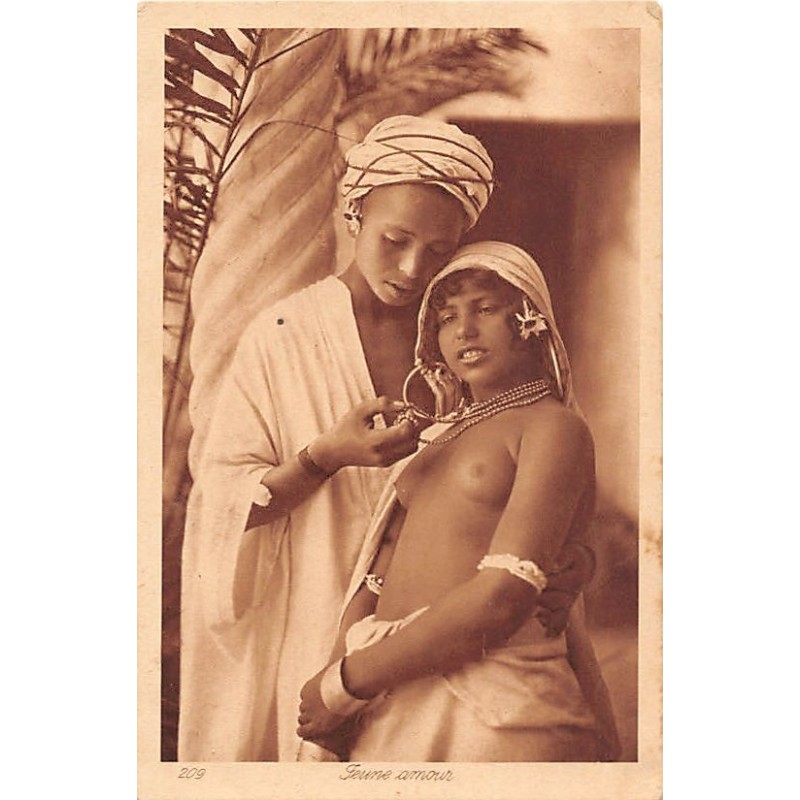 Rare collectable postcards of ETHNIC NUDE. Vintage Postcards of ETHNIC NUDE