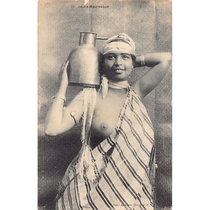 Rare collectable postcards of ETHNIC NUDE. Vintage Postcards of ETHNIC NUDE
