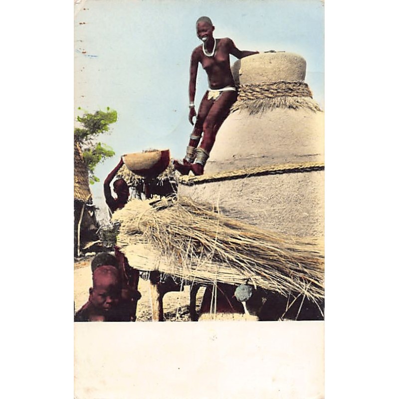 Rare collectable postcards of ETHNIC NUDE. Vintage Postcards of ETHNIC NUDE