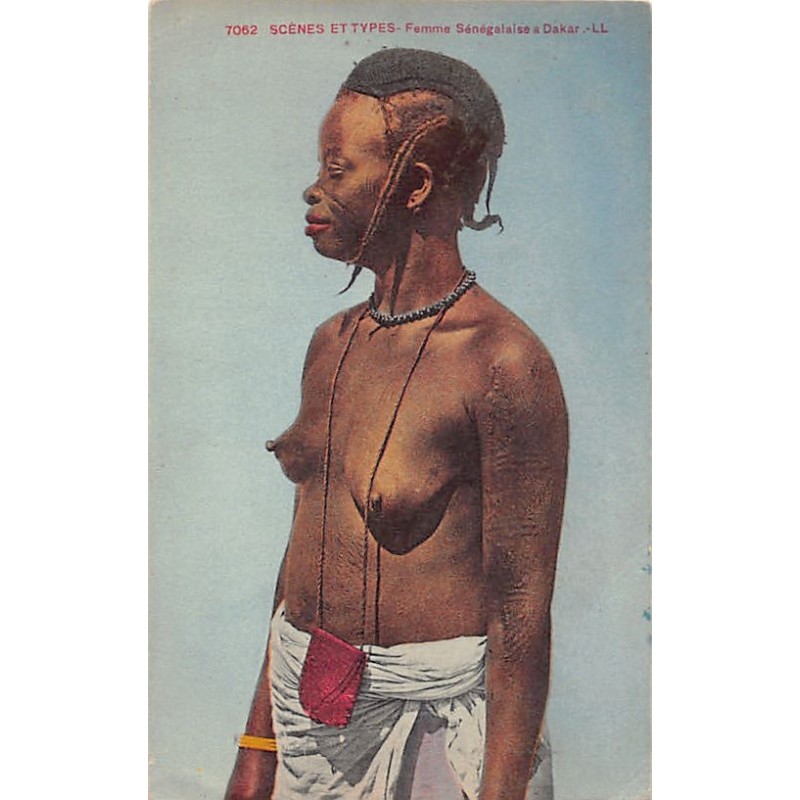 Rare collectable postcards of ETHNIC NUDE. Vintage Postcards of ETHNIC NUDE