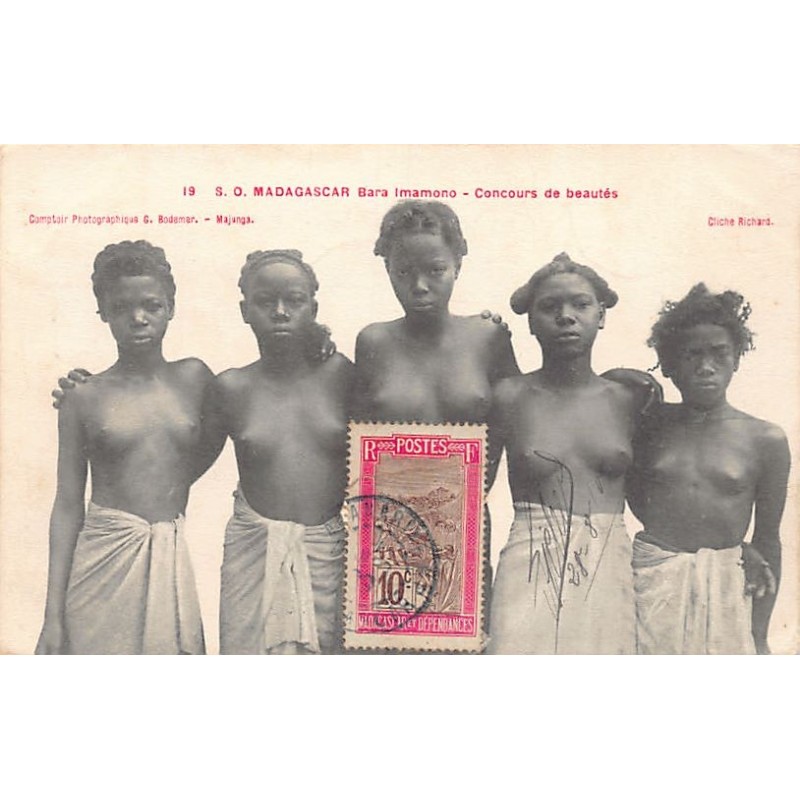 Rare collectable postcards of ETHNIC NUDE. Vintage Postcards of ETHNIC NUDE