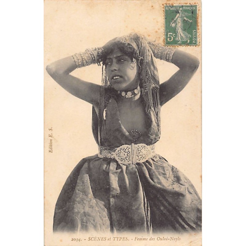 Rare collectable postcards of ETHNIC NUDE. Vintage Postcards of ETHNIC NUDE