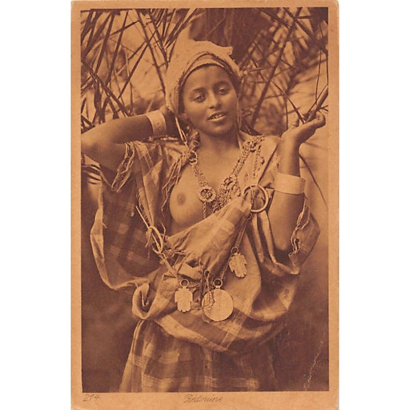 Rare collectable postcards of ETHNIC NUDE. Vintage Postcards of ETHNIC NUDE
