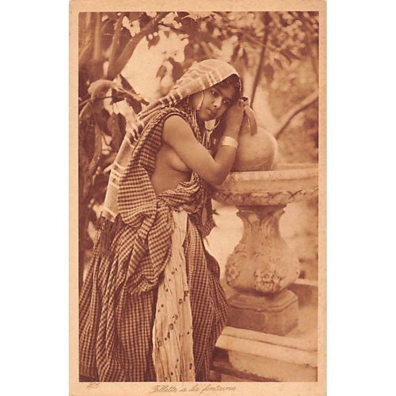 Rare collectable postcards of ETHNIC NUDE. Vintage Postcards of ETHNIC NUDE