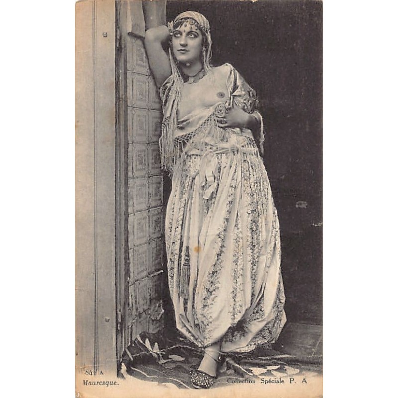 Rare collectable postcards of ETHNIC NUDE. Vintage Postcards of ETHNIC NUDE
