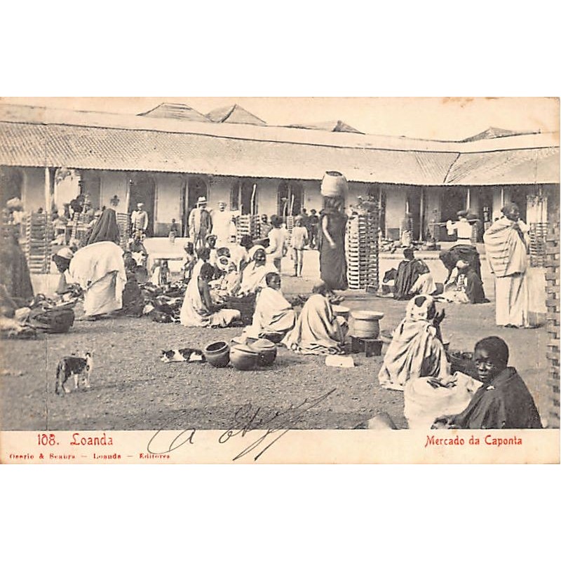 Rare collectable postcards of ANGOLA. Vintage Postcards of ANGOLA