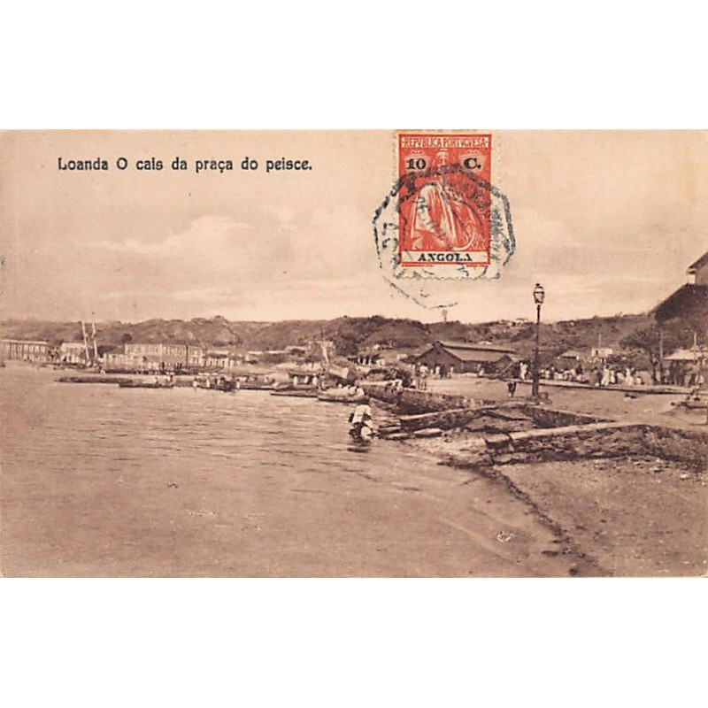 Rare collectable postcards of ANGOLA. Vintage Postcards of ANGOLA