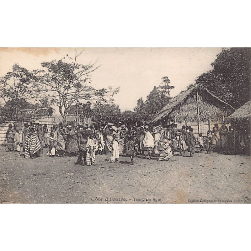 Rare collectable postcards of IVORY COAST. Vintage Postcards of IVORY COAST
