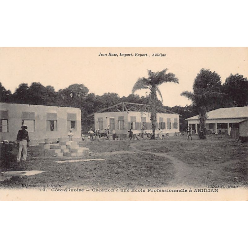 Rare collectable postcards of IVORY COAST. Vintage Postcards of IVORY COAST
