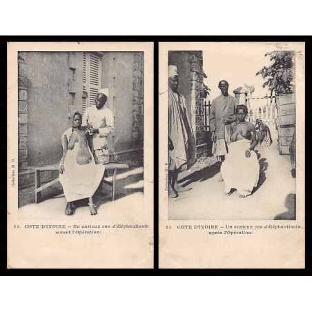 Rare collectable postcards of IVORY COAST. Vintage Postcards of IVORY COAST