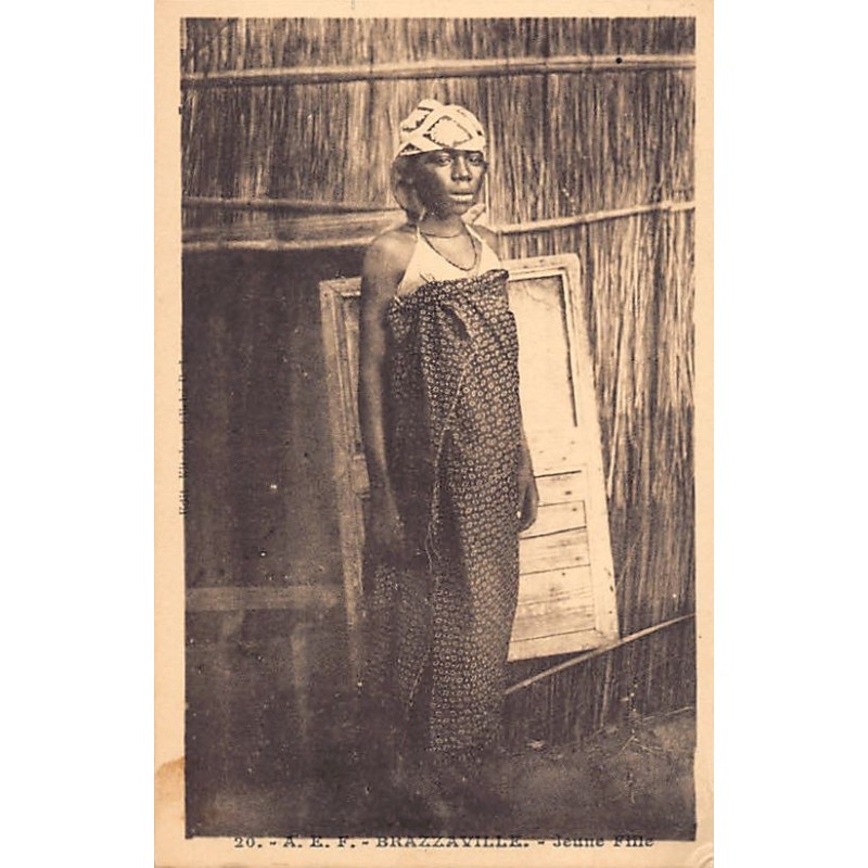 Rare collectable postcards of CONGO BRAZZAVILLE. Vintage Postcards of CONGO BRAZZAVILLE