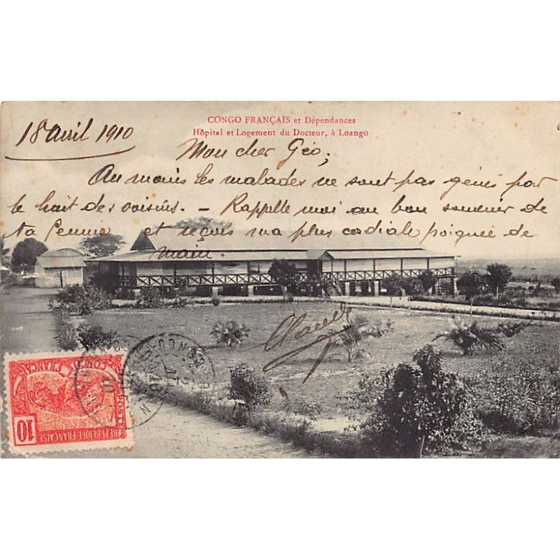 Rare collectable postcards of CONGO BRAZZAVILLE. Vintage Postcards of CONGO BRAZZAVILLE