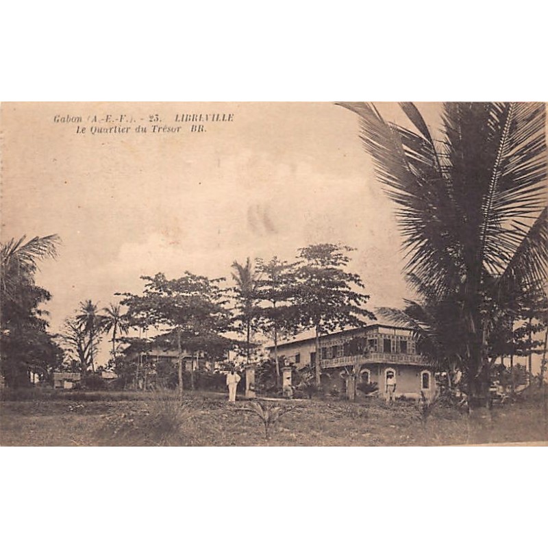 Rare collectable postcards of GABON. Vintage Postcards of GABON