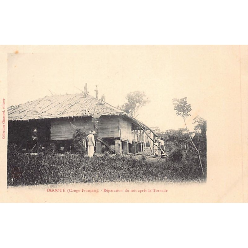 Rare collectable postcards of GABON. Vintage Postcards of GABON