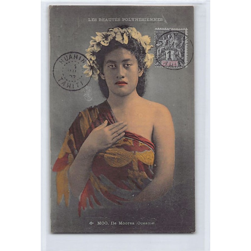 Rare collectable postcards of FRENCH POLYNESIA. Vintage Postcards of FRENCH POLYNESIA