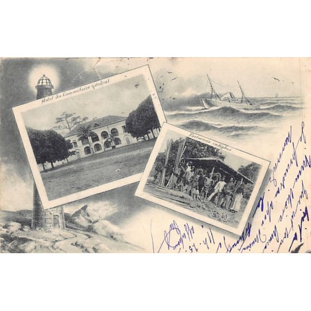 Rare collectable postcards of GABON. Vintage Postcards of GABON