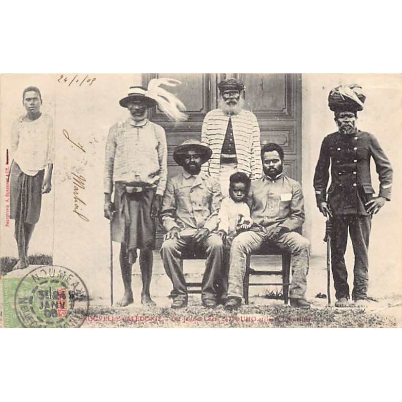 Rare collectable postcards of NEW CALEDONIA. Vintage Postcards of NEW CALEDONIA