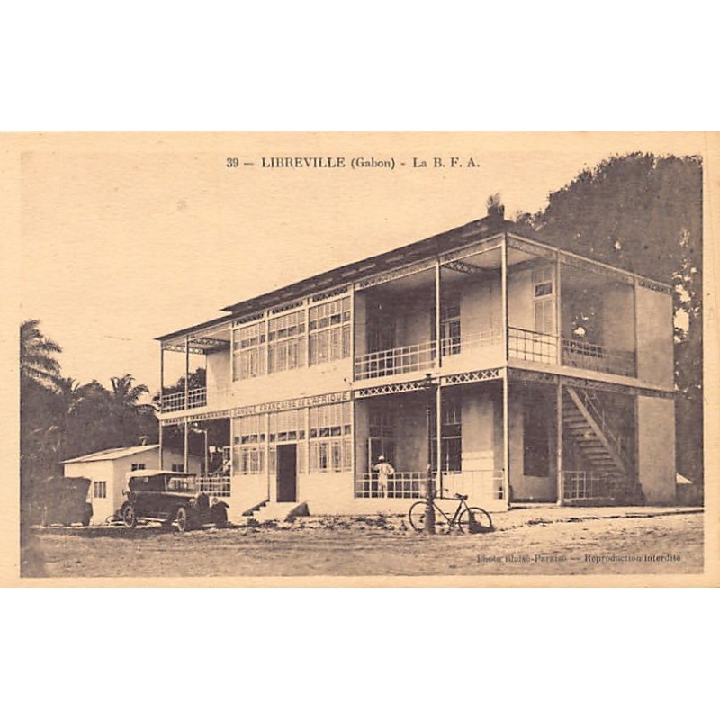 Rare collectable postcards of GABON. Vintage Postcards of GABON