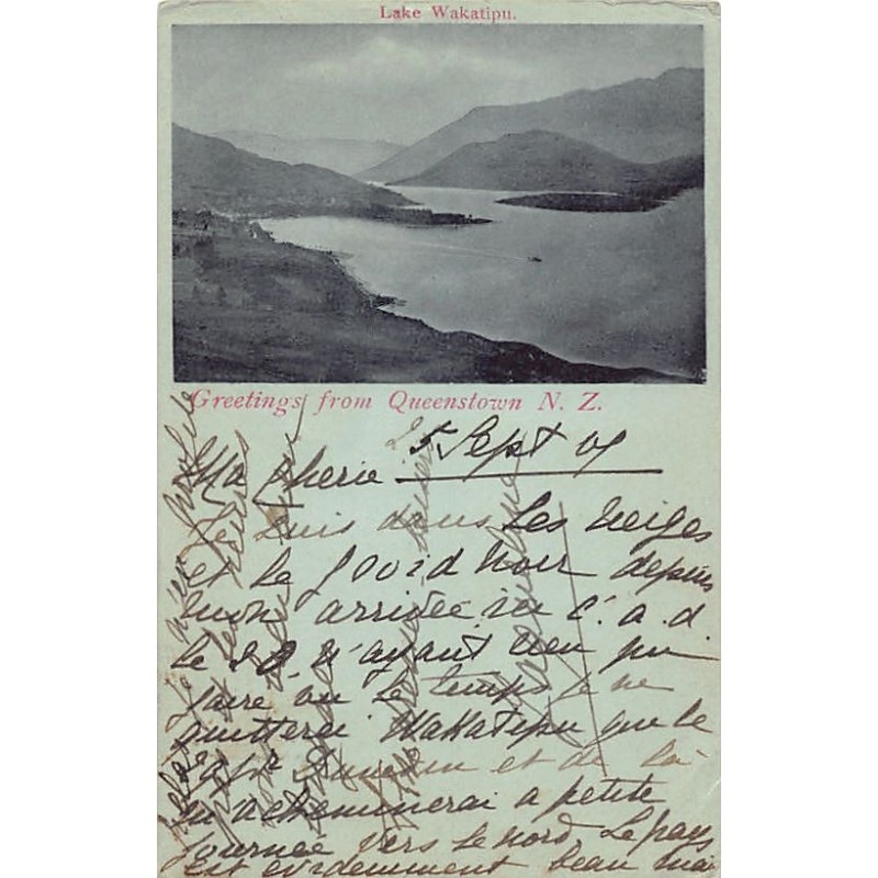 Rare collectable postcards of New Zealand. Vintage Postcards of New Zealand