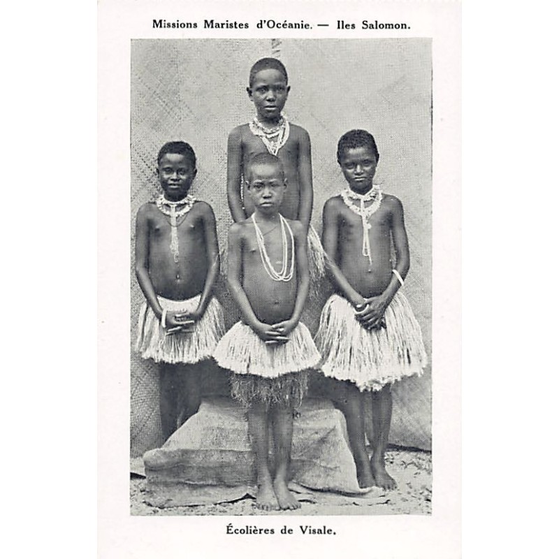 Rare collectable postcards of Solomon Islands. Vintage Postcards of Solomon Islands