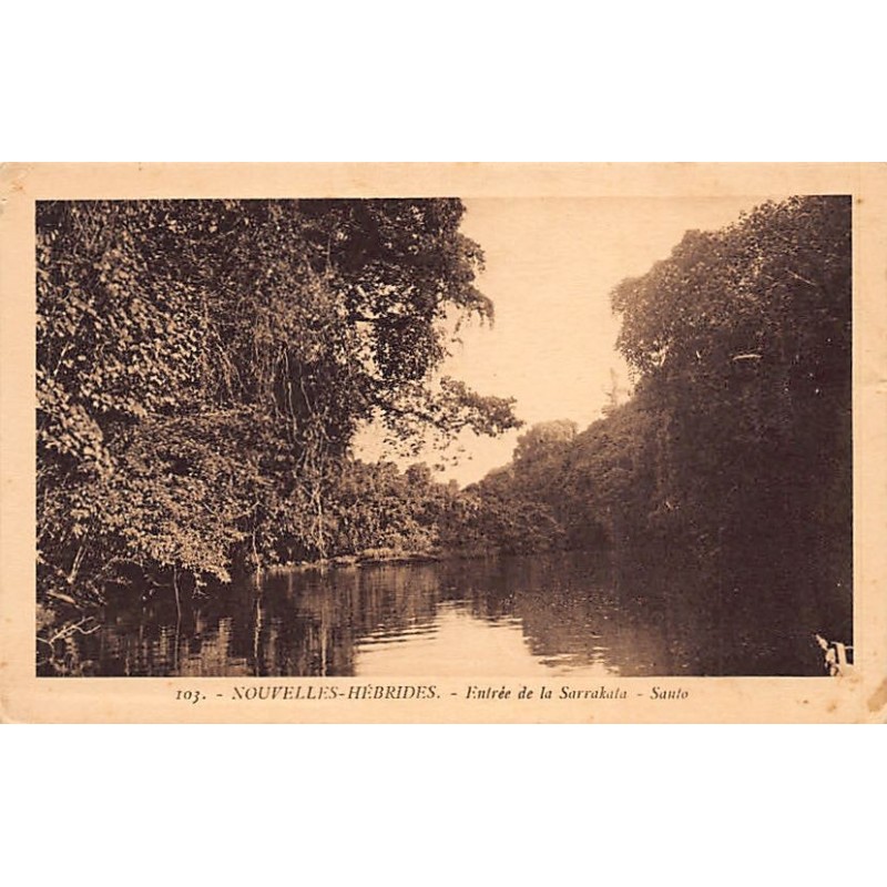 Rare collectable postcards of VANUATU. Vintage Postcards of VANUATU