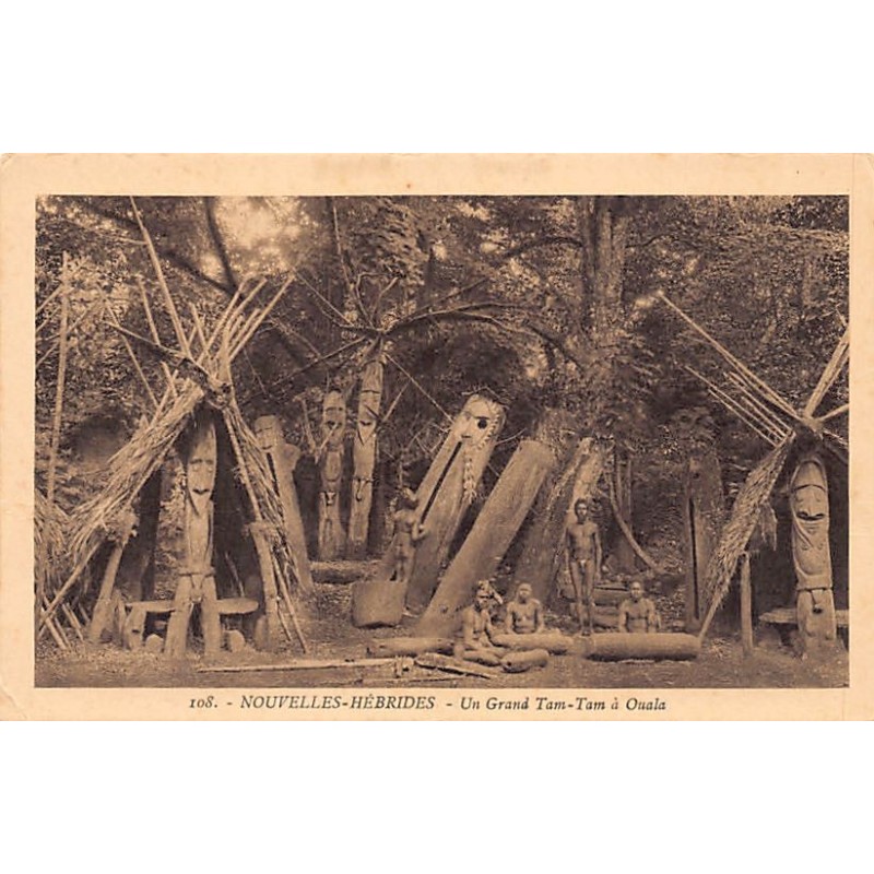 Rare collectable postcards of VANUATU. Vintage Postcards of VANUATU