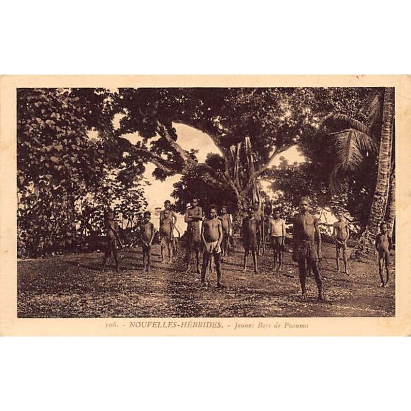 Rare collectable postcards of VANUATU. Vintage Postcards of VANUATU