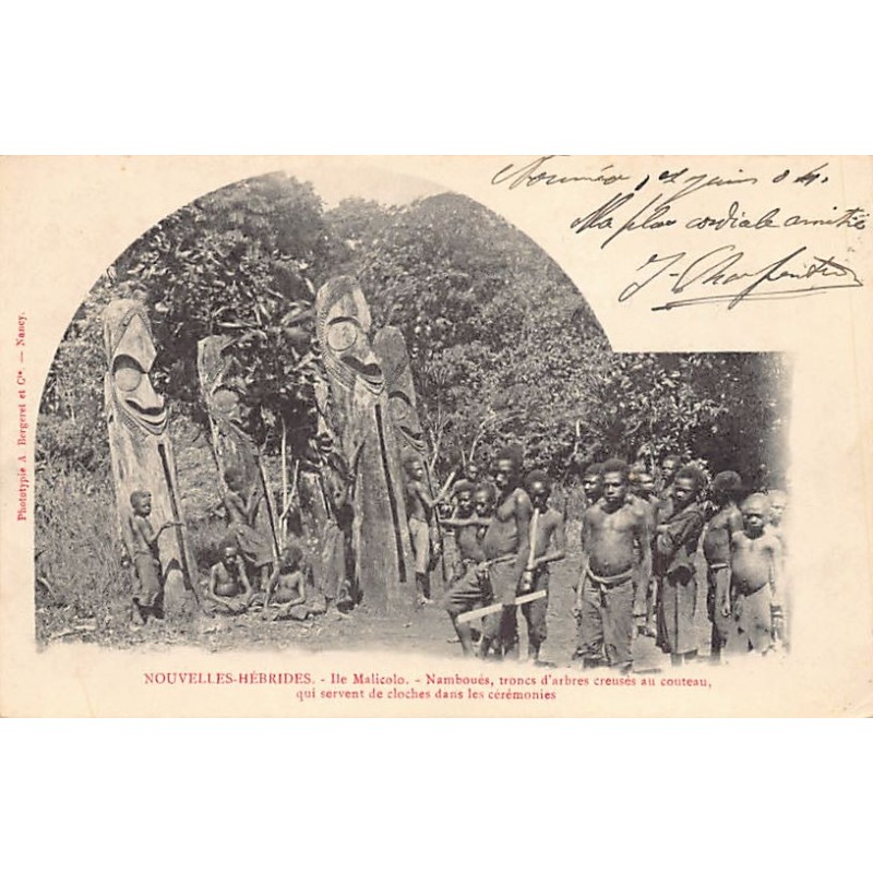 Rare collectable postcards of VANUATU. Vintage Postcards of VANUATU