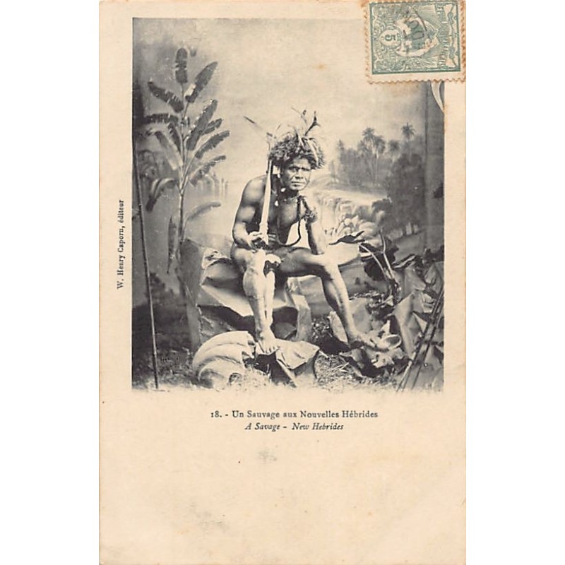 Rare collectable postcards of VANUATU. Vintage Postcards of VANUATU