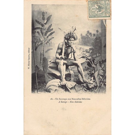 Rare collectable postcards of VANUATU. Vintage Postcards of VANUATU